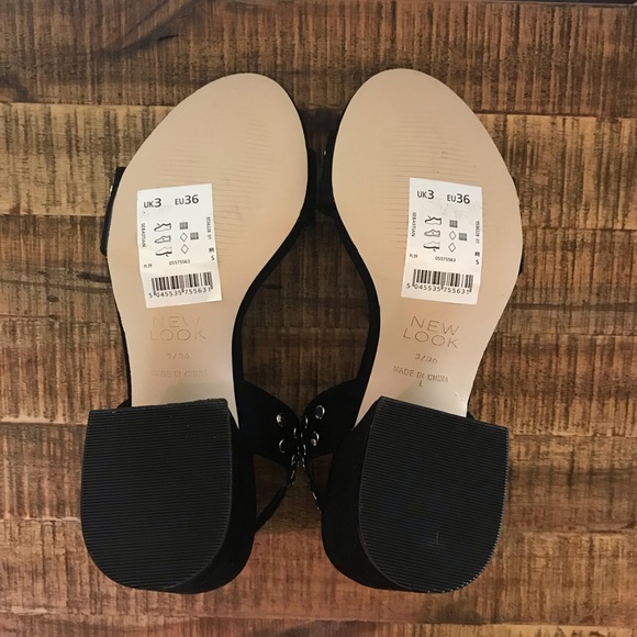 Black Studded Heals - Picture 4 of 4